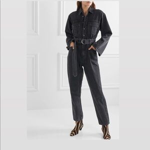 AGOLDE Tatum Jumpsuit Black Denim